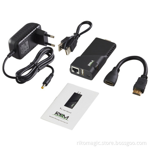 Rk3288 Quad Core 4k Android Mini PC with Gigabit LAN, Dual Band WiFi